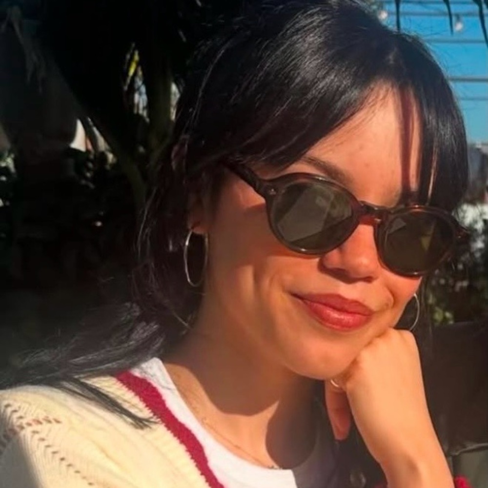 HTF Garrett Leight Flipper Sunglasses Brown Tortoise As Seen On Jenna Ortega 🔥